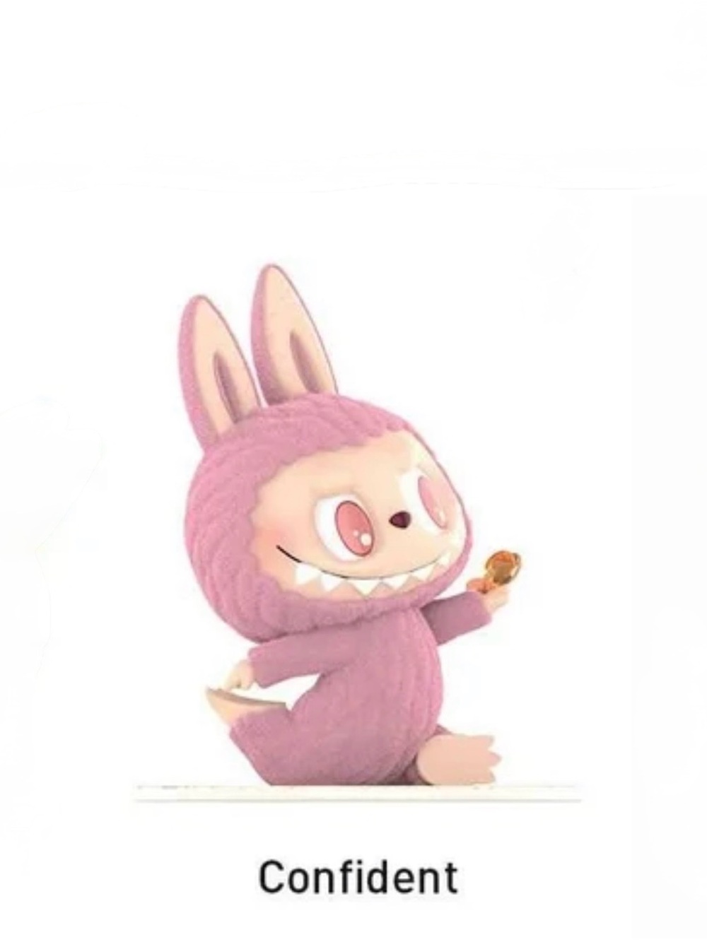 Pop Mart Labubu The Monsters Lazy Yoga, Confident